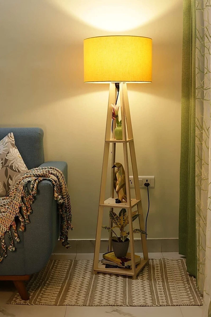 Yellow outlet floor lamps