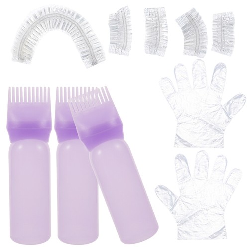1 Set Hair Dye Kit Hair Coloring Kit Hair Dyeing Tool Hair Bleaching Tool for - 第 4/12 張圖片