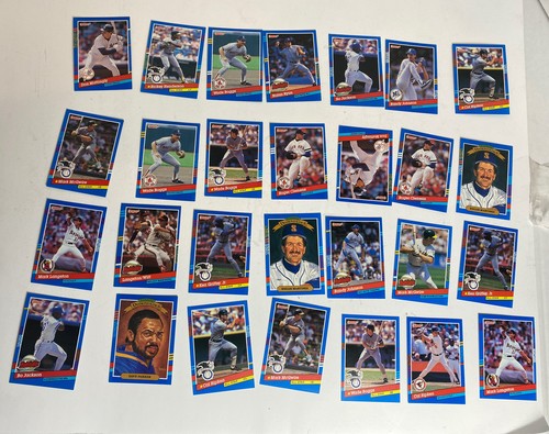 (28) 1991 Donruss Cards Mattingly Langston McGwire Ripken Griffey Clemens Boggs - Picture 2 of 2