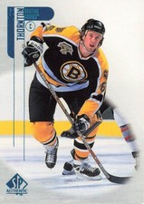 1998 SP Authentic #5 Joe Thornton Boston Bruins