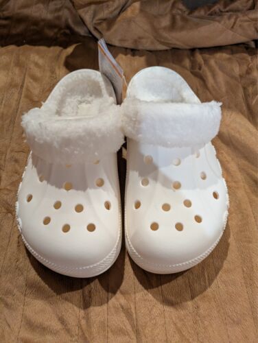 Zoccoli Crocs Baya foderati con cinturino fuzz uomo 4 donna 6 - Foto 2 di 5