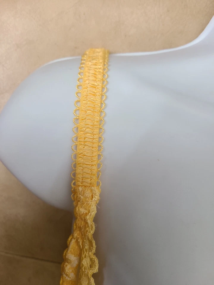  Sujetador PASSIONATA 34c 40 m amarillo bordado hecho en Francia hermoso nuevo Foto 4 de 4
