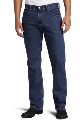 Levi's 505 Men's Regular / Straight Fit 42x32 Dark Stonewash NWT