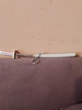 Mini katana/sword 5 inch blade with casing White can hang on something