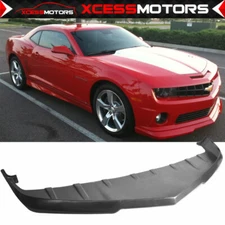 Fits 10-13 Chevrolet Camaro BB Style Front Bumper Lip Chin Splitter Unpainted PU