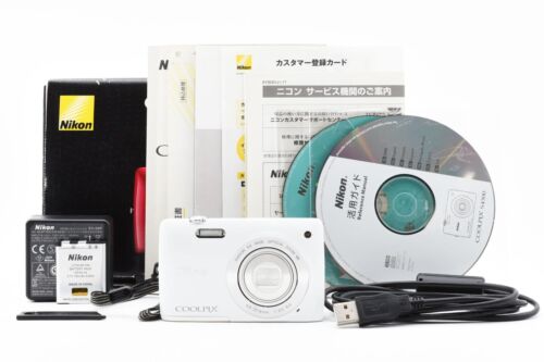 【Nahezu NEUWERTIG im Karton】Nikon COOLPIX S4300 16MP Kompakt-Digitalkamera weiß Japan - Bild 1 von 11