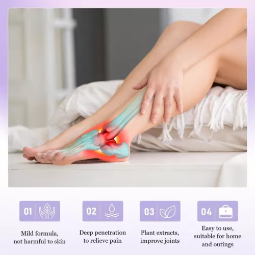 Kresin Joint Pain Gel Purple Gel, Kresin Soothing Pain Massage Gel Neck 100g 1-5 - Picture 4 of 17