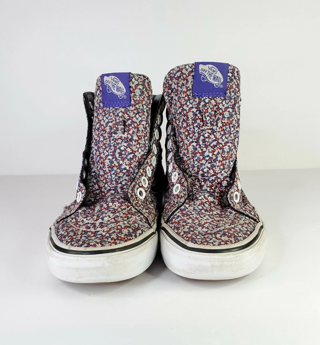 kolonie wiel overhead Vans Mens x Liberty London Art Fabrics Pepper Micro Floral Shoes M Sz 4.5/W  Sz 6 | eBay