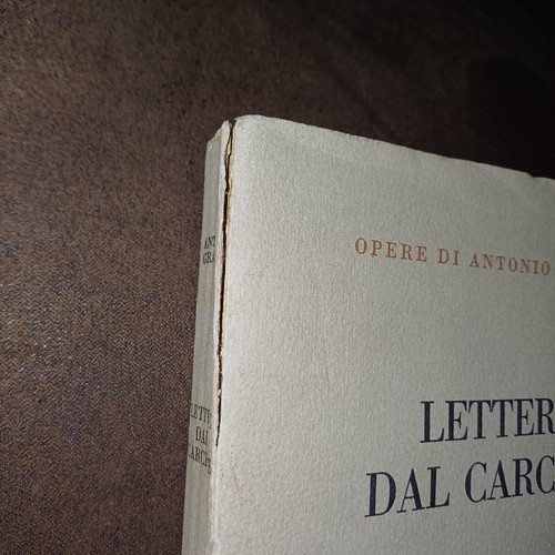 ANTONIO GRAMSCI - LETTERE DAL CARCERE EINAUDI 1947 PRIMA EDIZIONE RARO - Picture 2 of 10