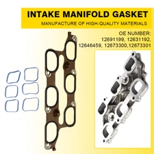 Cylinder Intake Manifold Gasket For Cadillac SRX Chevy GMC Terrain 3.0L 3.6L EXC
