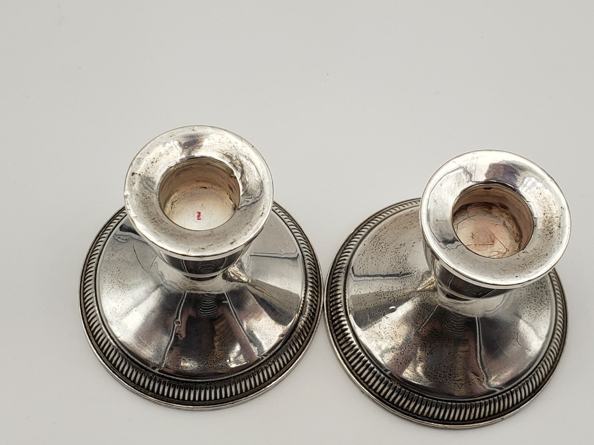 DUCHIN社　STERLING　SILVER　キャンドルスタンド　MR6632 DUCHIN社 STERLING SILVER キャンドルスタンド MR6632 Pair of