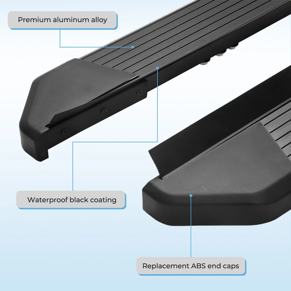 2P Running Boards for Chevy Chevrolet Traverse 2024-2025 Side Steps Nerf Bar  - Image 3 of 4