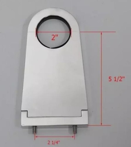 5 1/2 Chrome Universal Street Rod Steering Column Drop 5.5 Inch 2 Inch ...