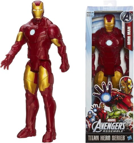 Figura Iron Man De Avengers 30cm Titan Hero Texto Original En HASBRO A6701 - Imagen 1 de 3