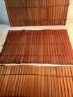 Set 4 Bamboo Placemats 12” X  18”