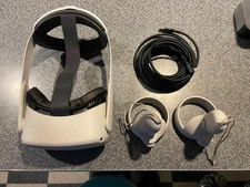 Meta Oculus Quest 2 VR Headset With Elite Strap And Upgraded Face Cushion