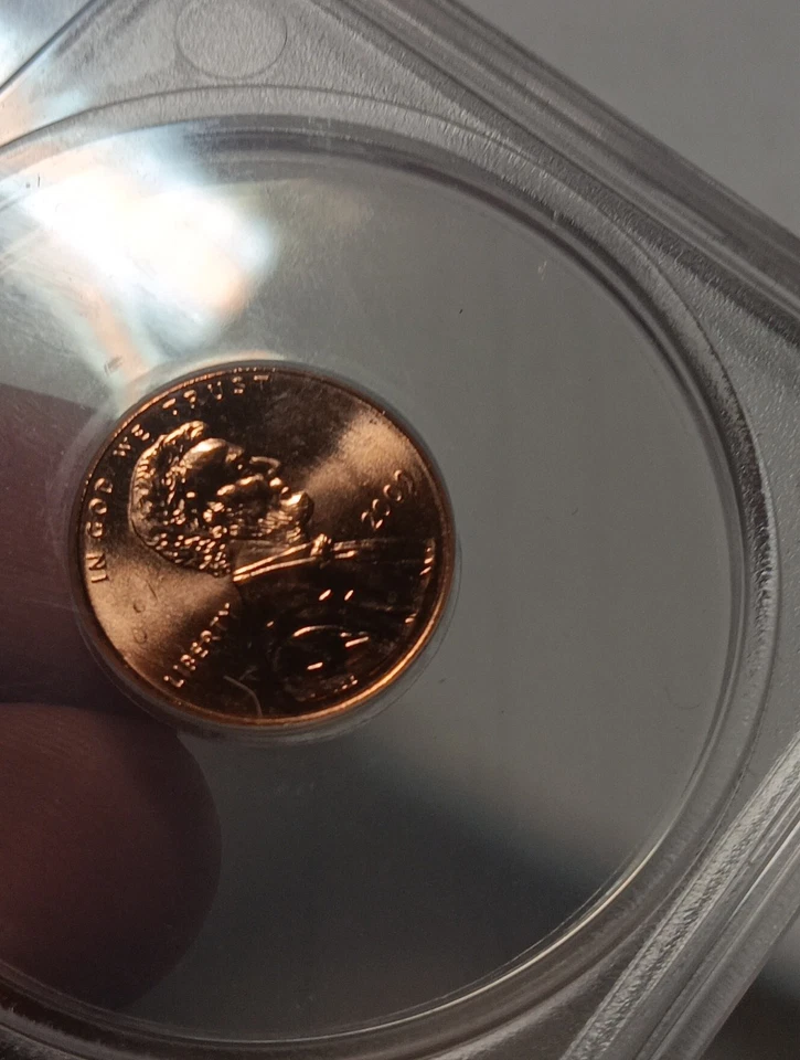 2009 FORMATIVE YEARS  MINT ERROR ANACS MS-66 RD - Die Clash "Chin Whiskers " - Image 3 of 3