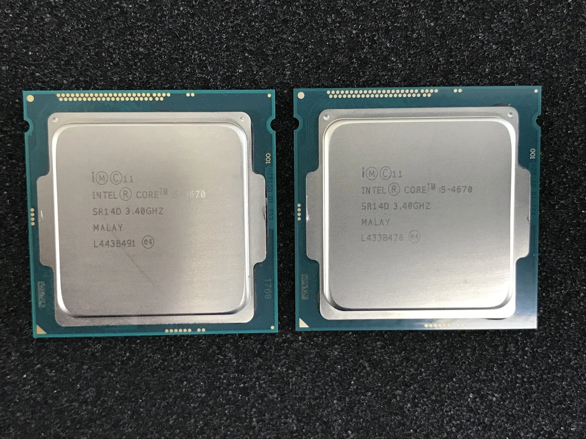 Intel Core i5-4670 Processor Model Computer Processors (CPUs) for