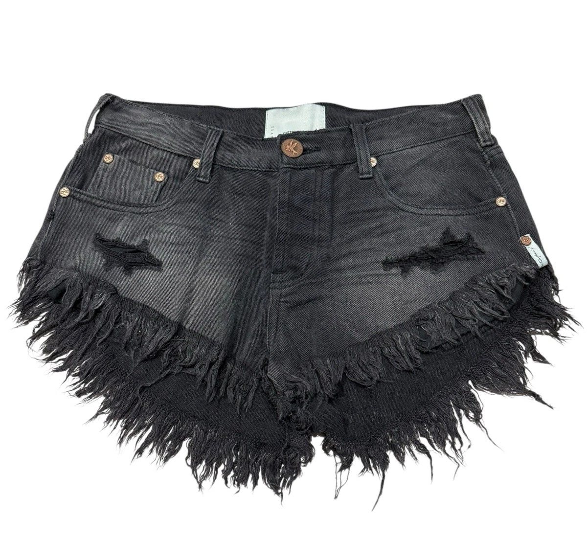 Denim Regular Size S Low (6.5-8.5 in) Rise Shorts for Women for