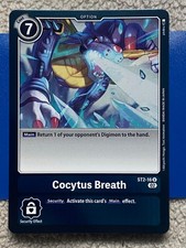 Digimon CCG ST2-16 COCYTUS BREATH Holo Rare