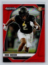 Kobe Hudson 2025 Panini Prizm Draft Picks Prizms Red Rookie #136 Football #/399