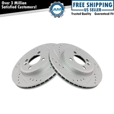 Front Brake Rotors Set For 2007-2015 Mini Cooper
