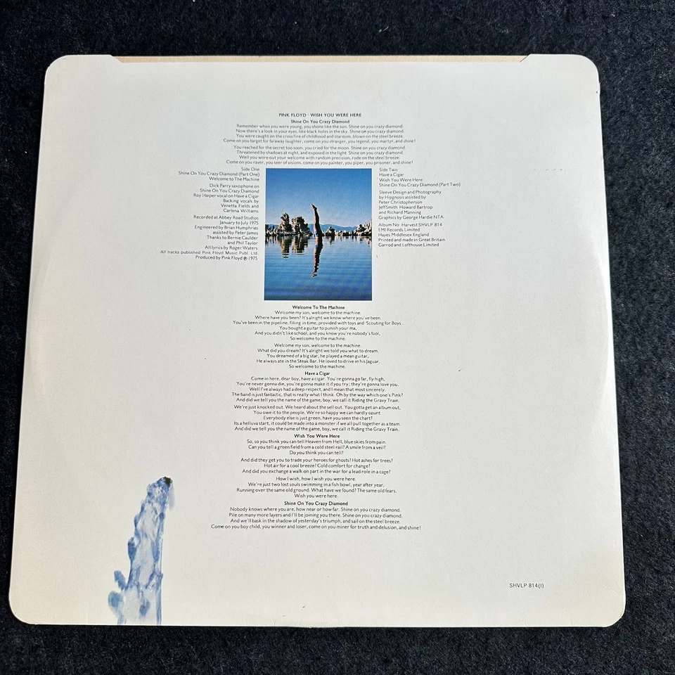 Pink Floyd Wish You Were Here · Lp, foto 4 de 5
