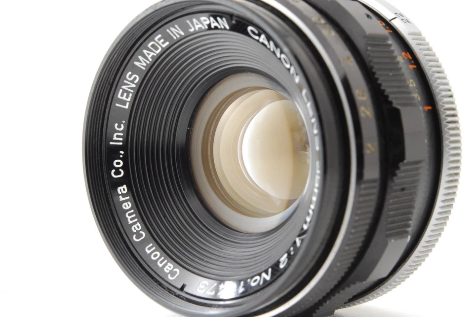 【EXCELENTE+5】 Lente Canon 35 mm f/2 L39 Leica Montaje con tornillo LTM de JAPÓN Foto 4 de 4