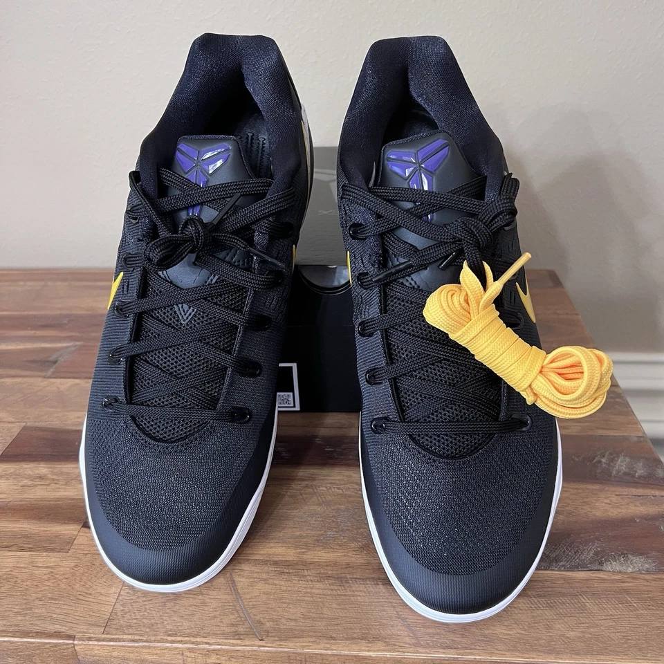 Nike Kobe 9 EM Protro TB Lakers Away 11 AUTHENTIC - image 3 of 4