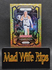 2024 Prizm Monopoly WNBA Chennedy Carter #52 Gold Millionaire Shimmer /500 - Sky