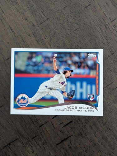 2014 Topps Baseball Update Series - Jacob deGrom Rookie Debut - Picture 1 of 2