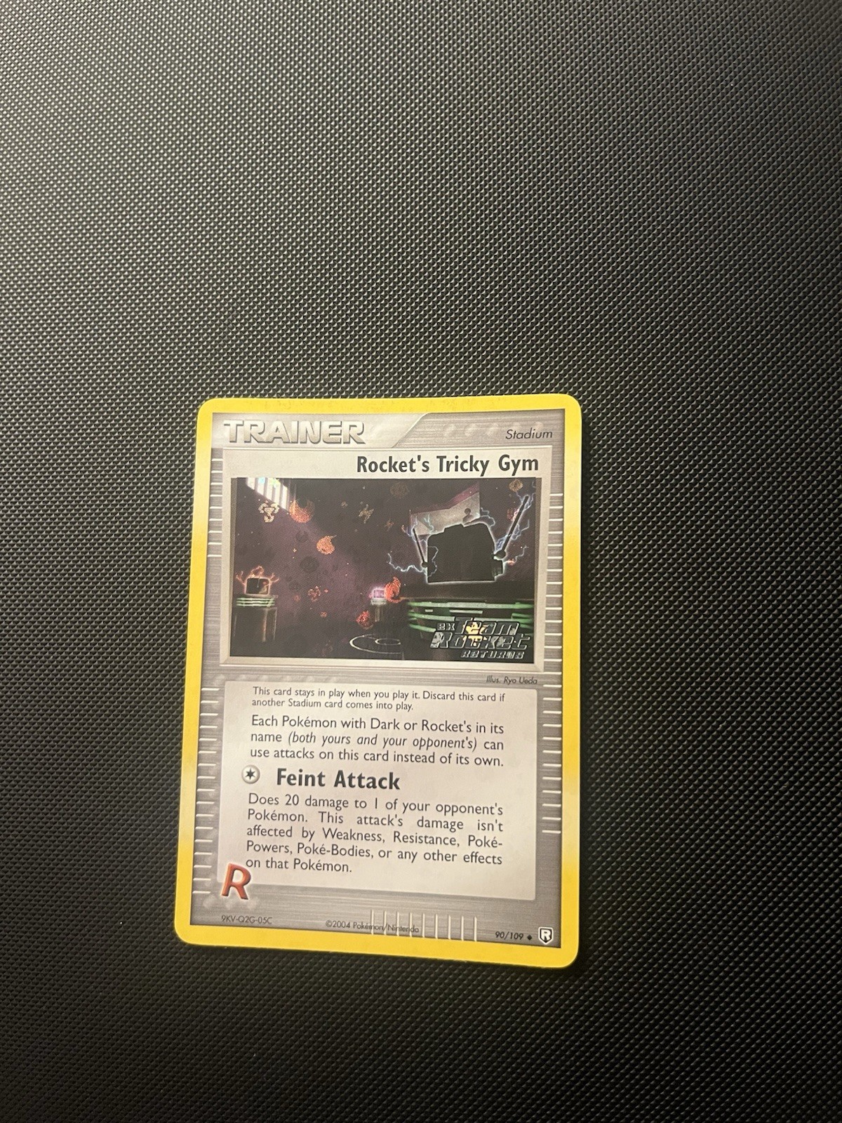 Rocket's Tricky Gym 90/109 Team Rocket Returns Reverse Holo