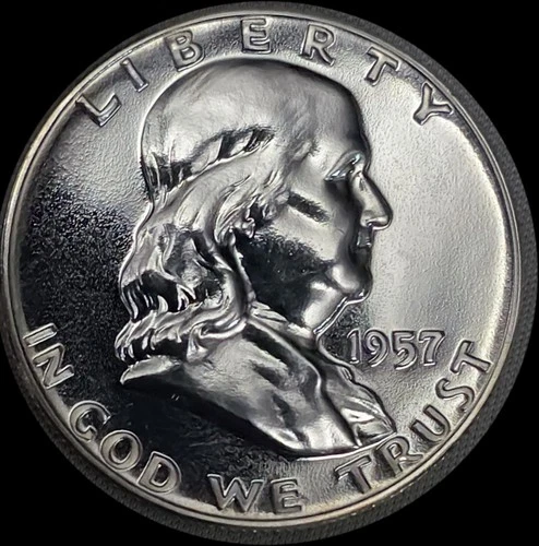 1957 Franklin Half Dollar Proof