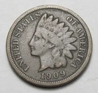 1909 INDIAN HEAD CENT,  NICE TOUGHER COIN!!!!(A2)