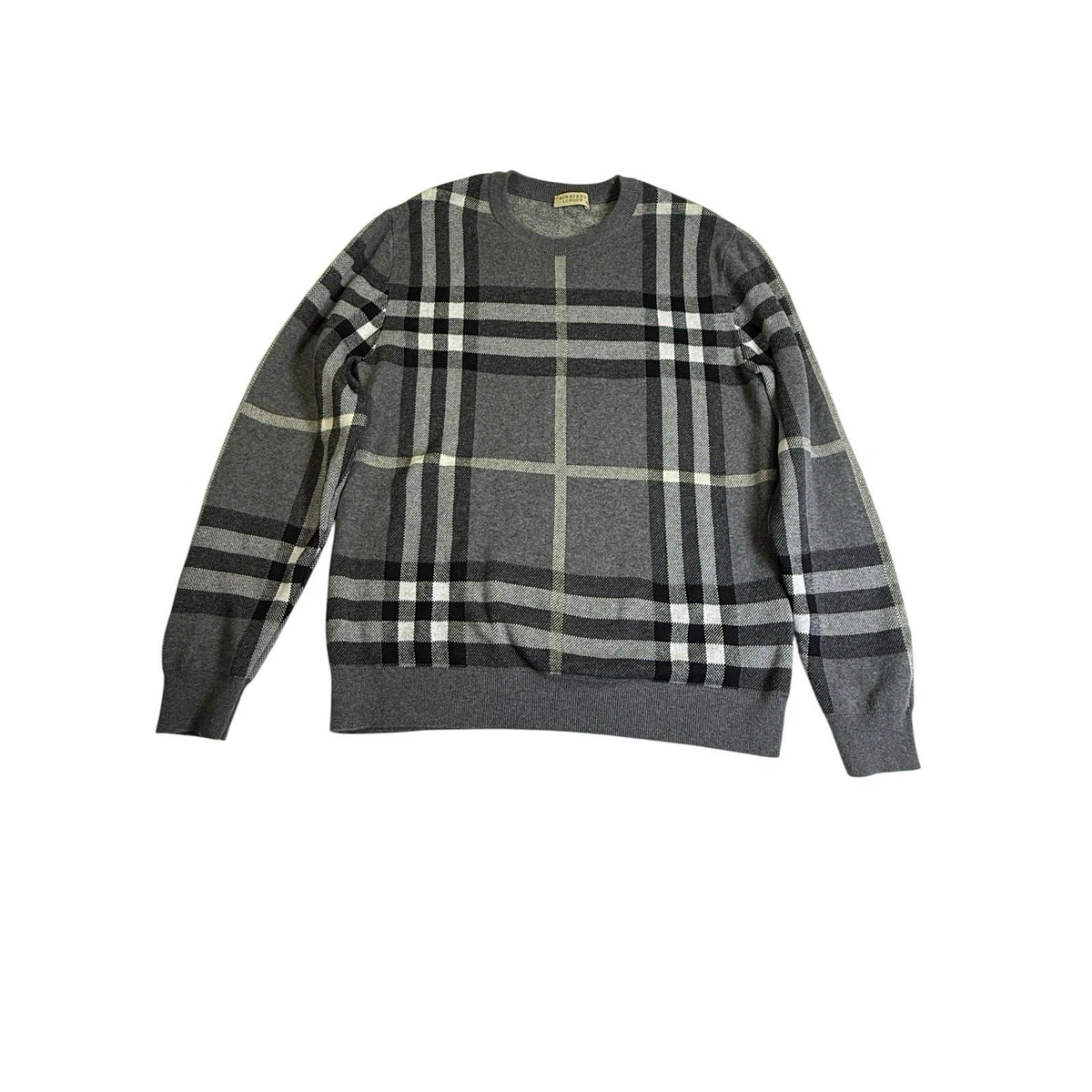 Burberry London Cotton Regular Size XL Sweaters for Men for sale