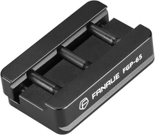 FGP-65 Picatinny Arca-Swiss Compatible Rail Plate with Anti-Slip Slot, CNC Machi
