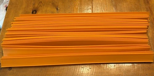 Hot Wheels RedLine Era 24" Straight track lot of 28 track pieces Vintage