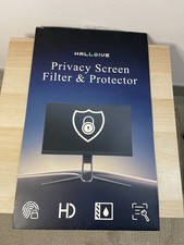 27" Computer Privacy Screen Filter Anti-Spy Anti-Glare Blue Light Blocker - New/