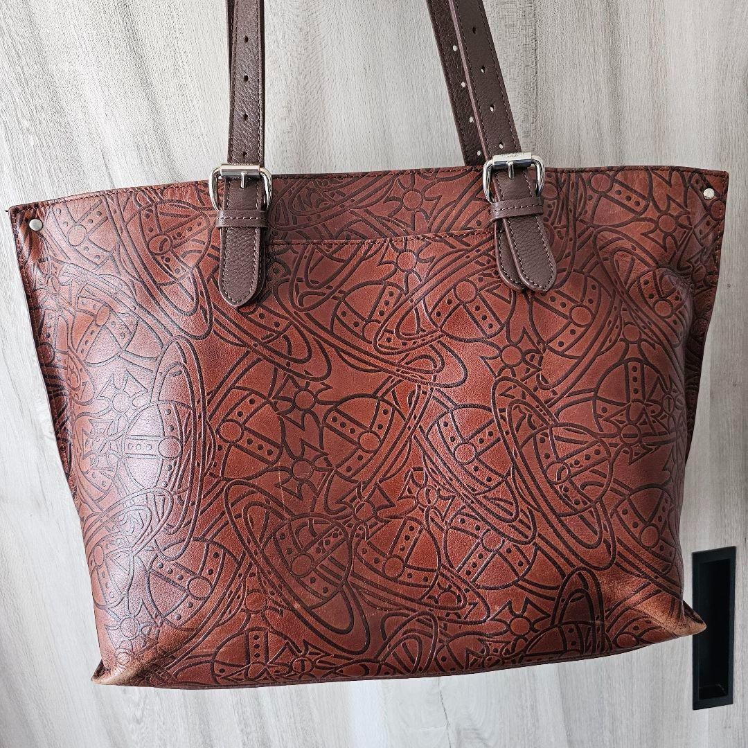 Vivienne Westwood Women's Tote Bag Handbag Orb Pattern