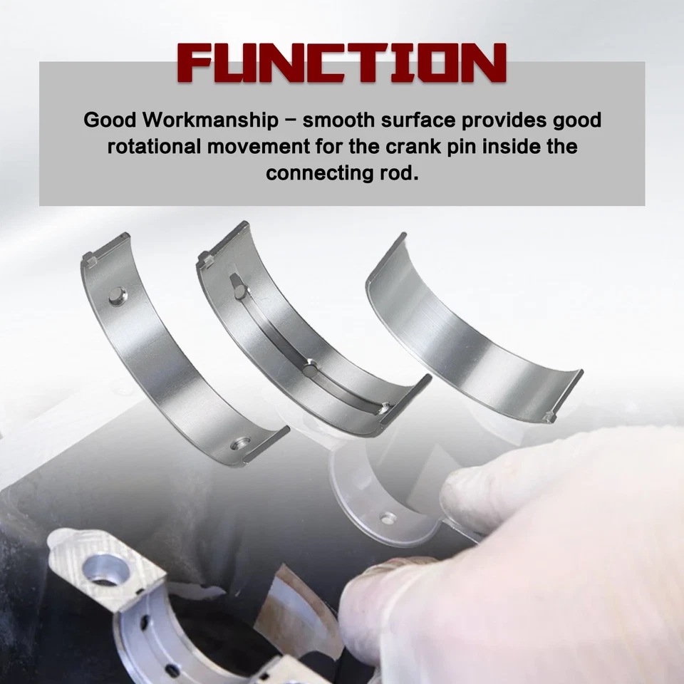 STD Main Rod Bearing Sets for 1999-2013 Subaru Forester 2.5L H4 - Image 4 of 4