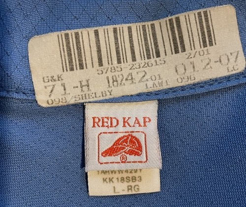 JDS Uniphase logo Lab Coat: ESD Anti-Static Premium Lab Coat Blue, Large (L)-USA - Picture 5 of 7
