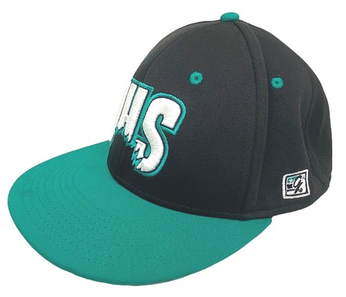 Island High School Sharks Football Team Hat Savannah Georgia Flex Fit Cap - Picture 3 of 12