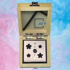 Disc Cutter 5 Petal Flower Shape | 2 Different Shapes | 4 Punches | JDT|