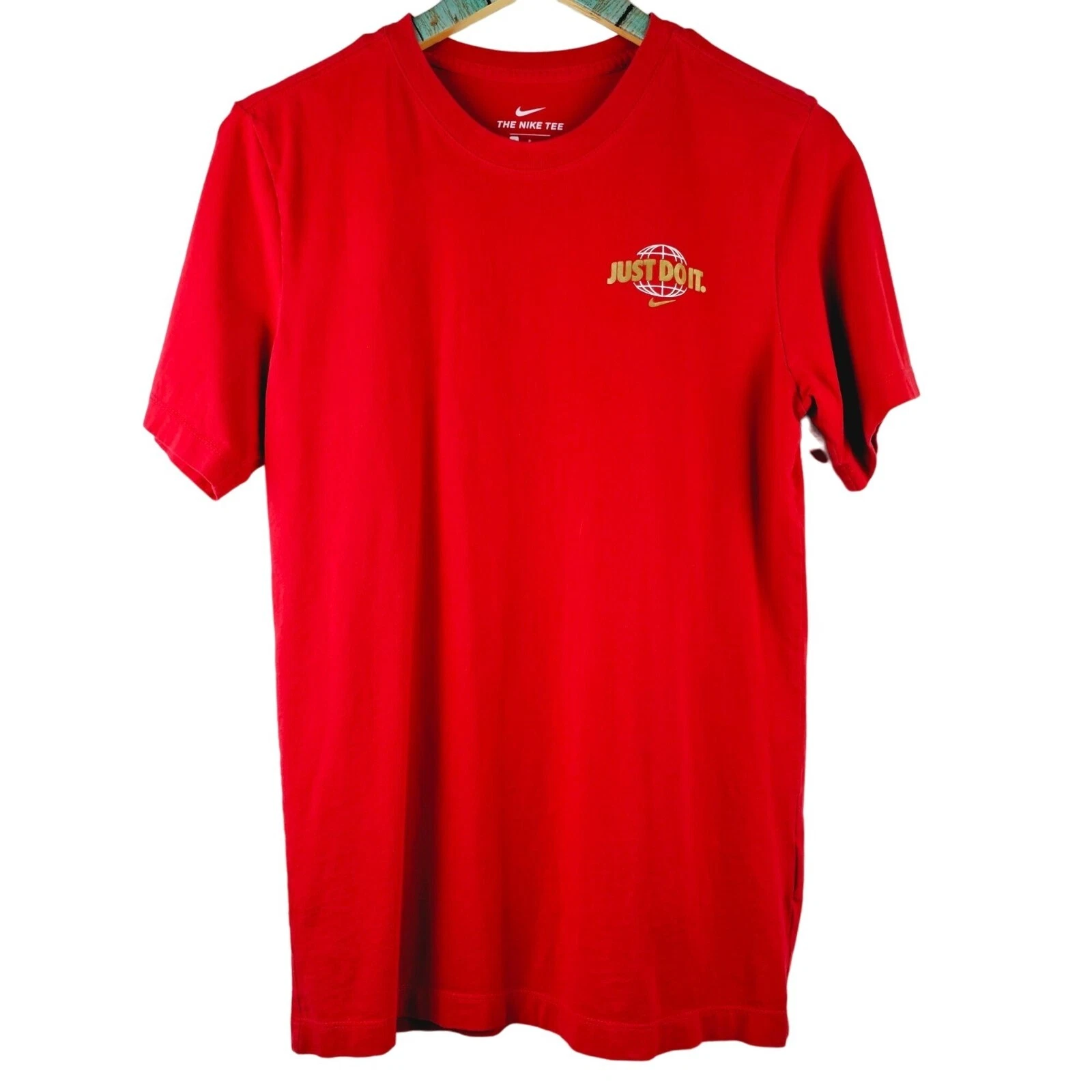 The Nike Tee Nike 2020 Olympic Red Two Sided T-Shirt, Sz S