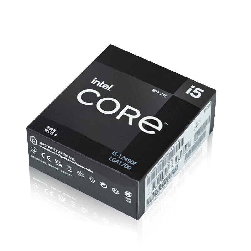 12th Gen Intel Core i5 12490F LGA 1700 CPU Processor Alder 12th Gen Intel Core i5 12490F LGA 1700 CPU Processor Alder