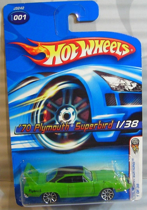 '70 Plymouth Superbird Modified Road Runner Hot Wheels First Editions 2006-001