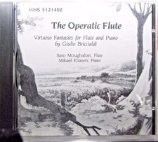 The Operatic Flute by Briccialdi * Moughalian, Flute ~ Eliasen, Piano * PINHOLES