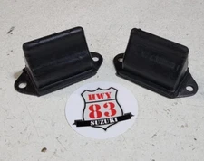 1986-95 NEW SUZUKI SAMURAI FRONT AXLE RUBBER BUMP STOPS - USA FAST SHIPPER!