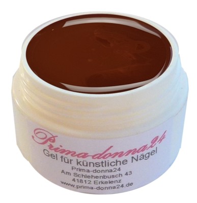 UV Farbgel Pur Espresso 15D  Made in Germany 5ml #B4