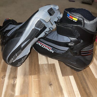 2D Salomon Active Combi Pilot Nordic Cross Country Ski Boot Size US 6.5 UK 6